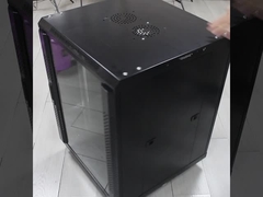 Cabinet de servidor de red versátil para varias configuraciones de red