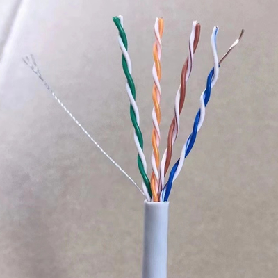 Cable de Ethernet de la venta directa 305-Meter CAT5E de la fábrica con los conductores de cobre desnudos