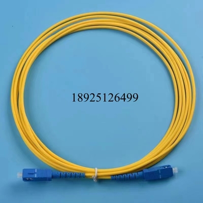 Tipos de interfaz de alta calidad del cordón de remiendo de Direct Fiber Optic del fabricante SC/LC, gama el 1.5m-30m LSZH de la longitud