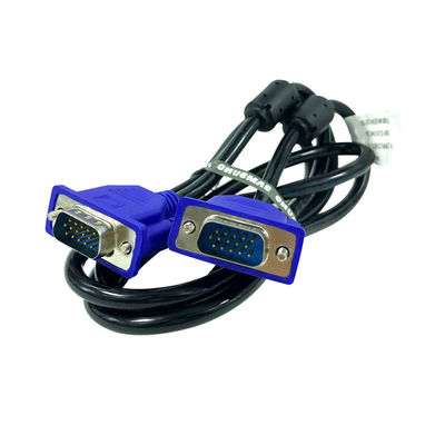 cable de alta velocidad del 1.5m 4+5 15 Pin Male To Male VGA para la PC de PSP