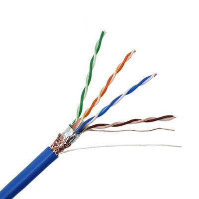 Los 305m de cobre sólidos interiores el 1000ft 4 pares de Cat5e LAN Cable, cable al aire libre interior de Cat5e