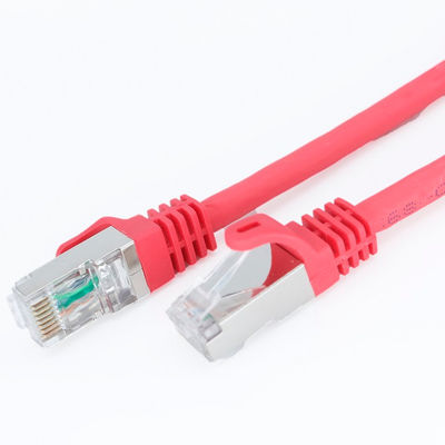 Cordón de remiendo de UTP FTP STP 3M Cat6, gato 6a amperio del cordón de remiendo de Ethernet de la red