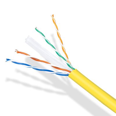 Red Lan Cable del aislamiento 23AWG 4P del HDPE los 200M Length