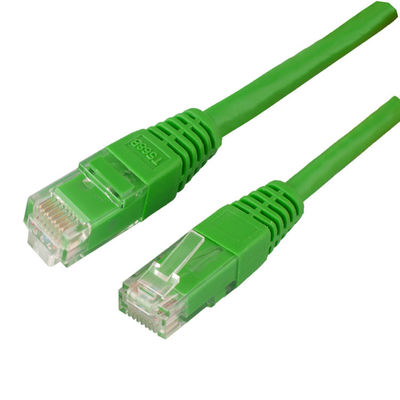 Cable del cordón de remiendo del conector de la red RJ45 de UTP Cat5 para la telecomunicación