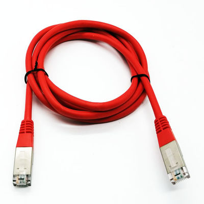 Red de Ethernet roja de UTP FTP Cat6e Lan Cable los 0.5m el 1m los 2m