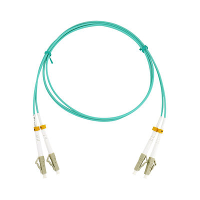Cordón de remiendo el 1m a dos caras de la fibra óptica de FTTH OM3 LC-LC-UPC 3m m LSZH