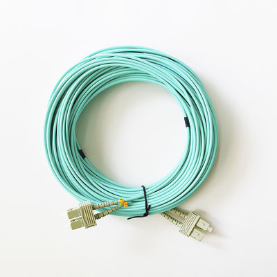 SC del duplex/UPC milímetro OM3 cordón de remiendo de fibra óptica de 2.0m m/de 3.0m m