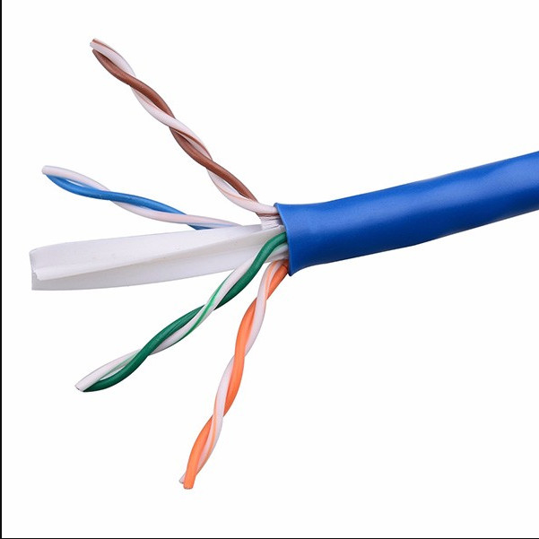 El CPR ETL 6 del ISO empareja el gato 6 de UTP Lan Cable 24AWG 23AWG Cat5e interior