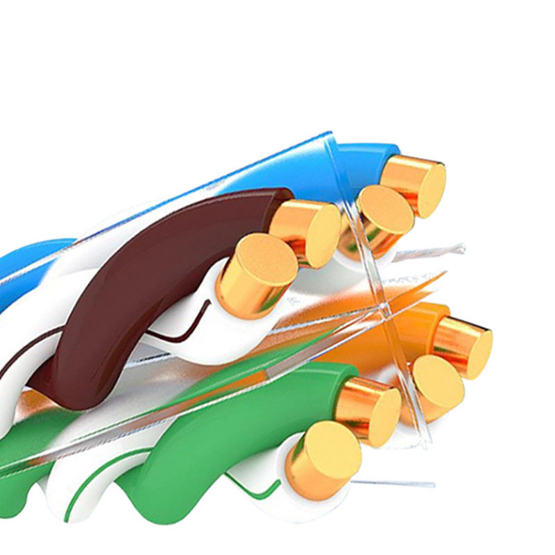 Conexiones de red seguras y eficientes con cable de red CAT 6 23 AWG