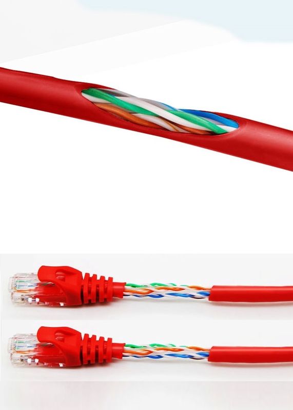 UTP Shield 24AWG Cat6 Cordón de parche Ethernet Cable de parche para conectividad sin fisuras