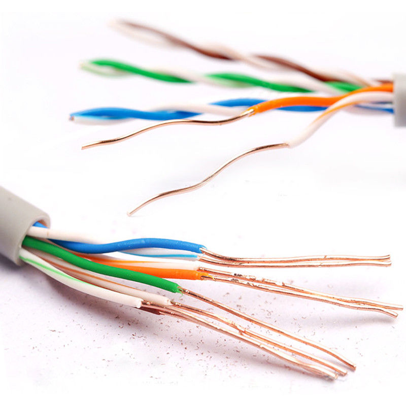 par trenzado 4P Cat5e de 0.56m m el 1000ft LAN Cable, gato 5e 4p del 1000ft UTP