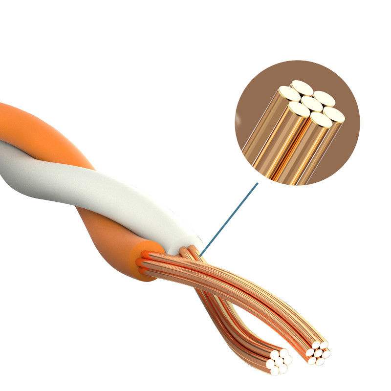El 1M estable negro los 2M 3M los 5M 10M 24AWG 4 empareja el cordón de remiendo Cat7