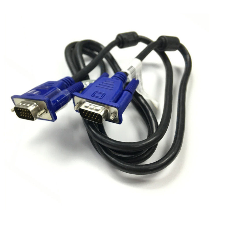 cable de alta velocidad del 1.5m 4+5 15 Pin Male To Male VGA para la PC de PSP