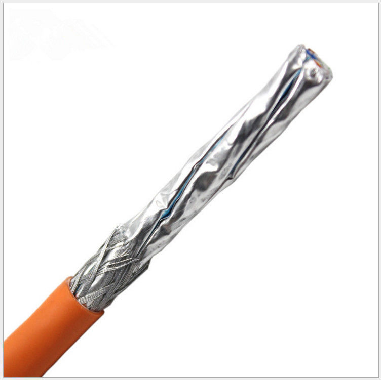 23awg protegido los 305m 0.58m m CAT7 de cobre desnudo LAN Cable, cable de la red del gato 7