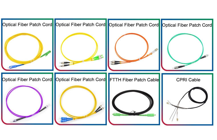 Cordón de remiendo unimodal de la fibra óptica de la coleta de APC UPC, cordón de remiendo con varios modos de funcionamiento