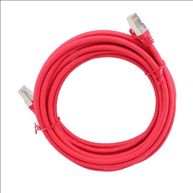 Cordón de remiendo de UTP FTP STP 3M Cat6, gato 6a amperio del cordón de remiendo de Ethernet de la red