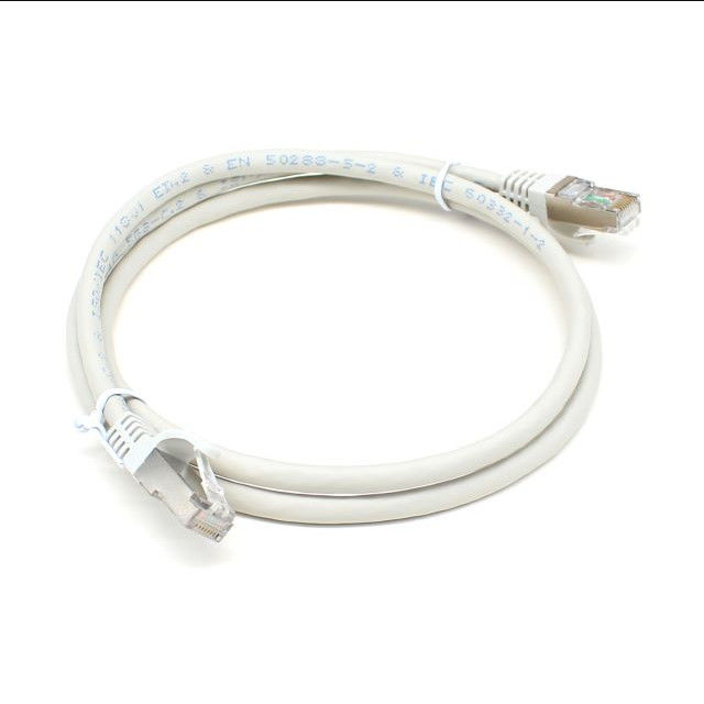 Cordón de remiendo de alta velocidad de la prueba Rj45 SFTP Cat6 de la platija del paso 26AWG