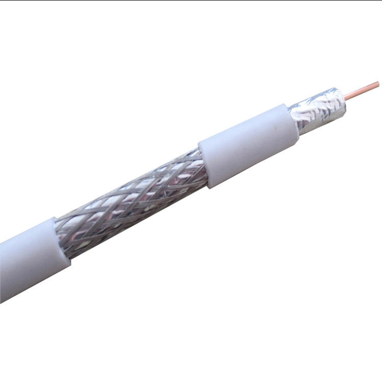 Cable coaxial de RG58 RG59 RG6 RG11 TV, cable aéreo de la TV para CCTV CATV