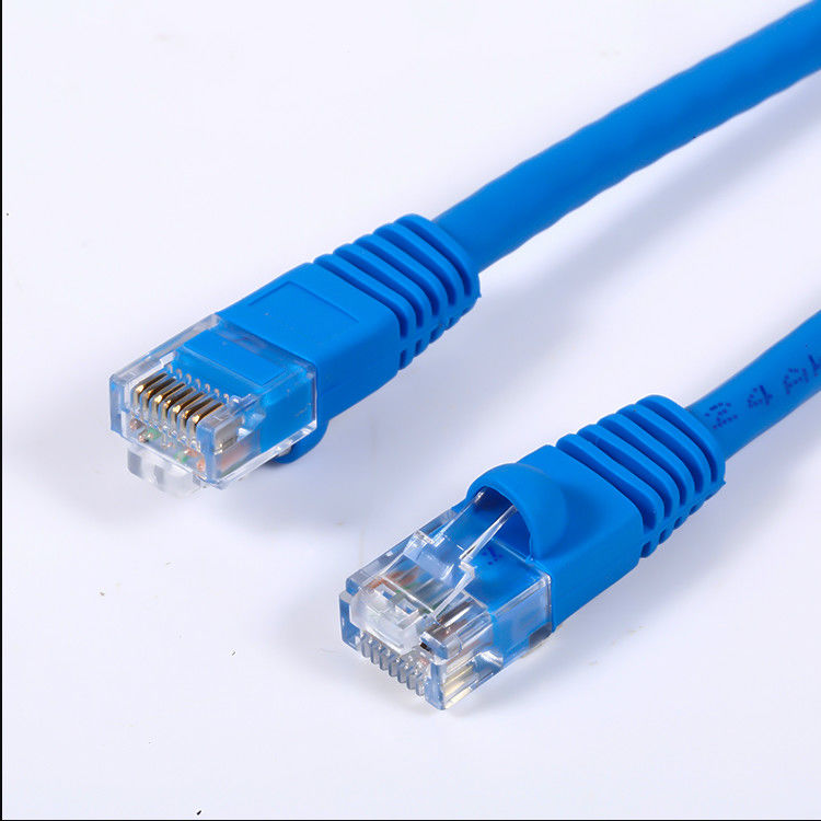 Cordón de remiendo del RJ45 el 1m Cat5e, cable de LSZH Cat5e para la telecomunicación