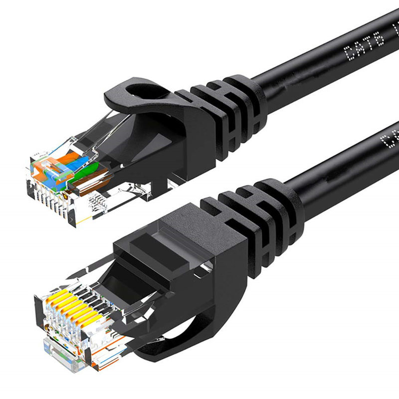 cordón de remiendo de los 5m RJ45 Crystal End UTP FTP SFTP Lan Cable