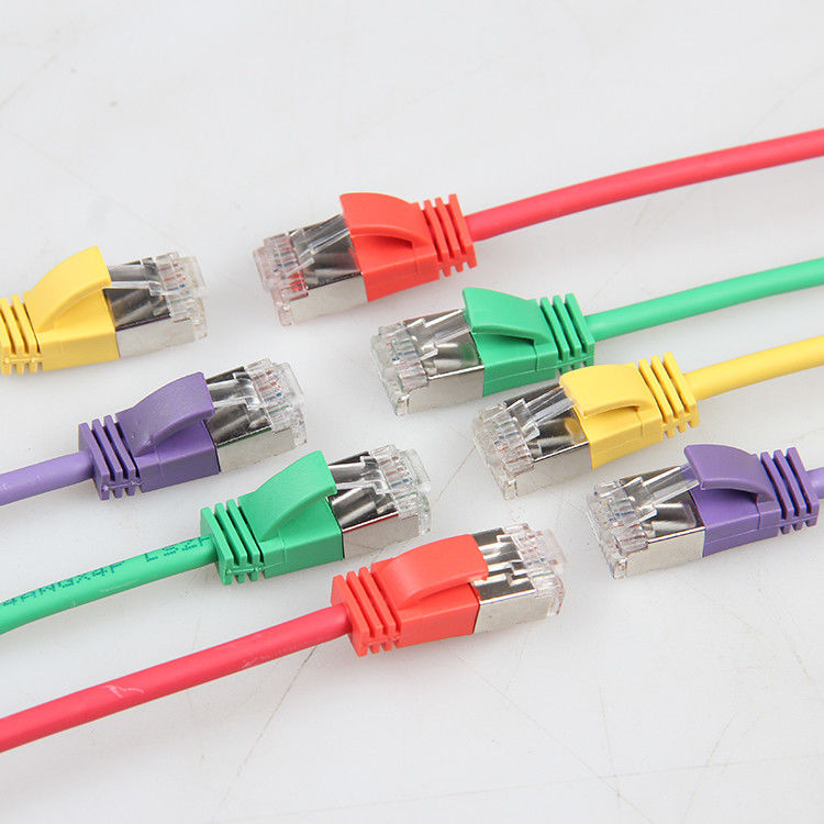 gato 6 de UTP del cordón de remiendo del cable de la red de Ethernet de los 10m 34AWG