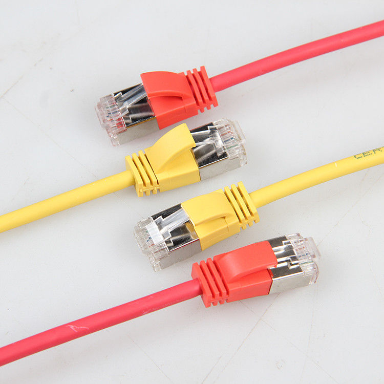 gato 6 de UTP del cordón de remiendo del cable de la red de Ethernet de los 10m 34AWG