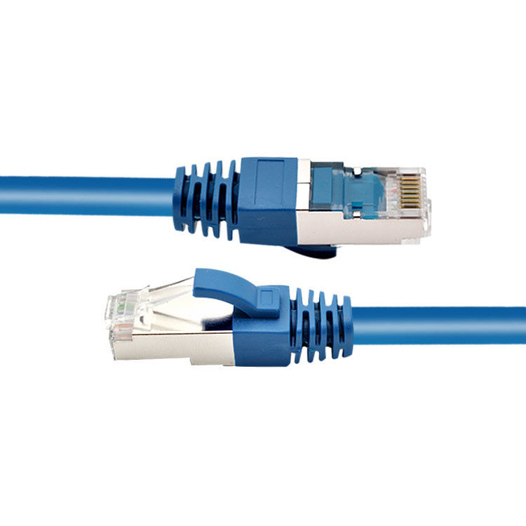 El RJ45 SFTP protegió el enchufe del cordón de remiendo de la red del gato 6 con la bota que moldeaba