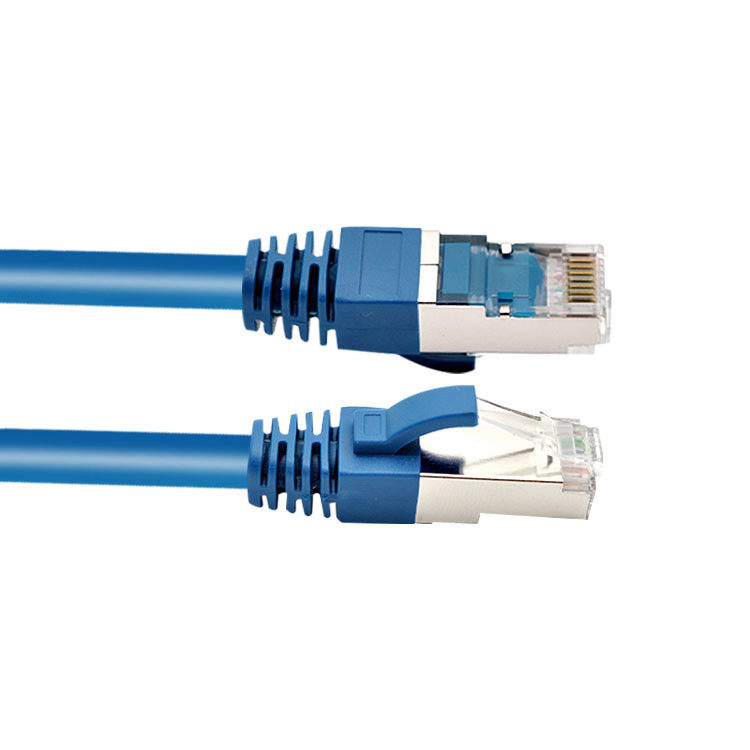 El RJ45 SFTP protegió el enchufe del cordón de remiendo de la red del gato 6 con la bota que moldeaba