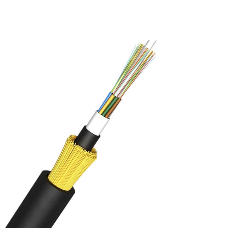 10 dieléctrico aéreo de arriba del cable de fribra óptica del solo modo G657A de la base SM