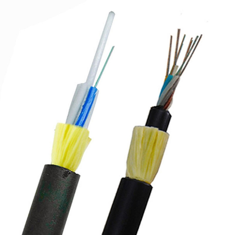 base no metálica 72 96 del cable de fribra óptica del 100M los 200M Span Adss G652D