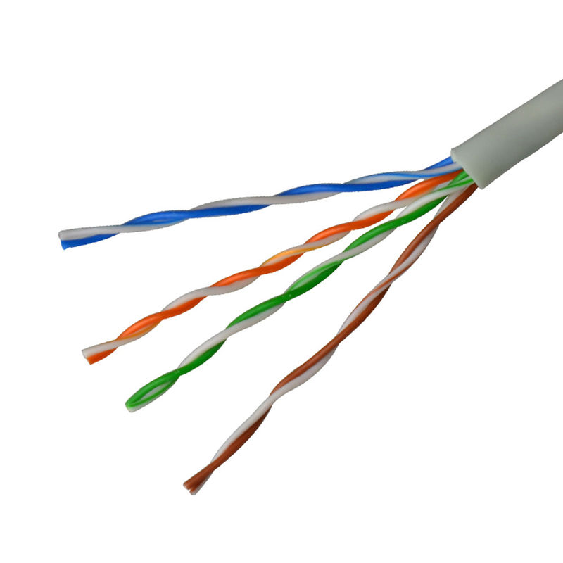 rollo UTP Cat5e Lan Cable Grey Color de la red de los 305M Cat 5