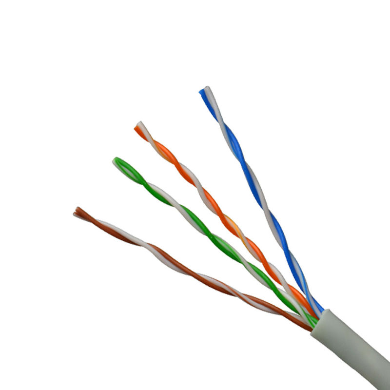 rollo UTP Cat5e Lan Cable Grey Color de la red de los 305M Cat 5