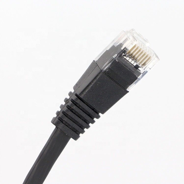 cordón de remiendo plano de 3M los 5M 10M Network Lan Cable Industrial Cat 5 Cat6 Cat7 Cat8