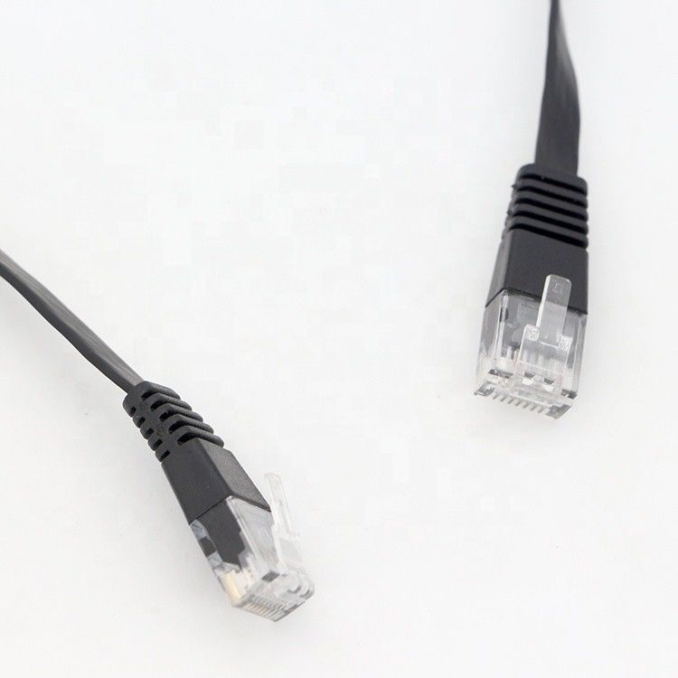 Cordón de remiendo plano de UTP 3M los 5M 10M Network Lan Cable Industrial Cat 5 Cat6 Cat7 Cat8