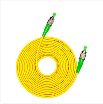 FC/APC modo a una cara 3M del cordón de remiendo a la fibra óptica de FC/de APC FTTH ROHS solo