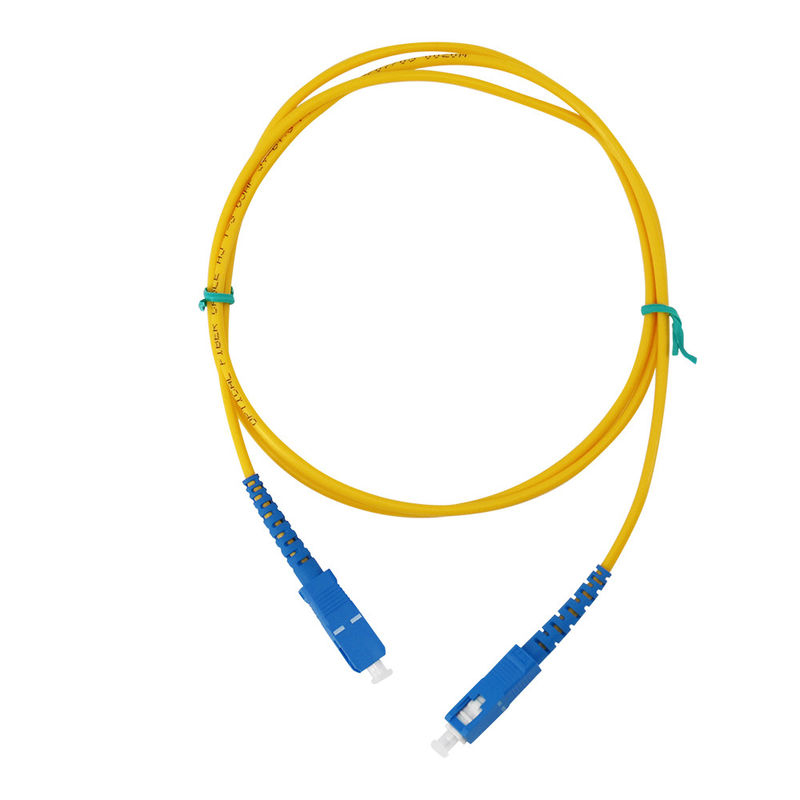 Puente a dos caras de la fibra del cordón de remiendo de la fibra óptica del solo modo G657A G652D del SC APC LC UPC