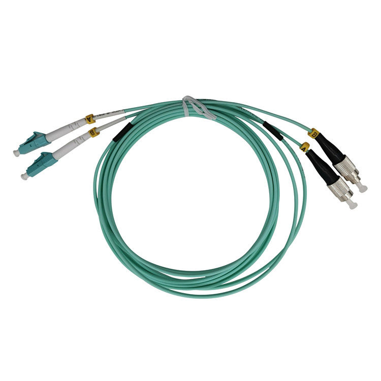 Cordón de remiendo OM3 LC/UPC-FC/UPC milímetro DX 2.0m m LSZH