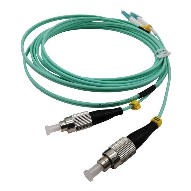 Cordón de remiendo OM3 LC/UPC-FC/UPC milímetro DX 2.0m m LSZH
