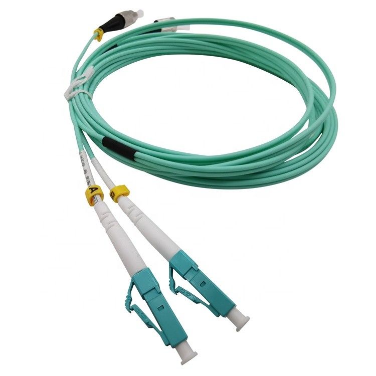 Cordón de remiendo OM3 LC/UPC-FC/UPC milímetro DX 2.0m m LSZH