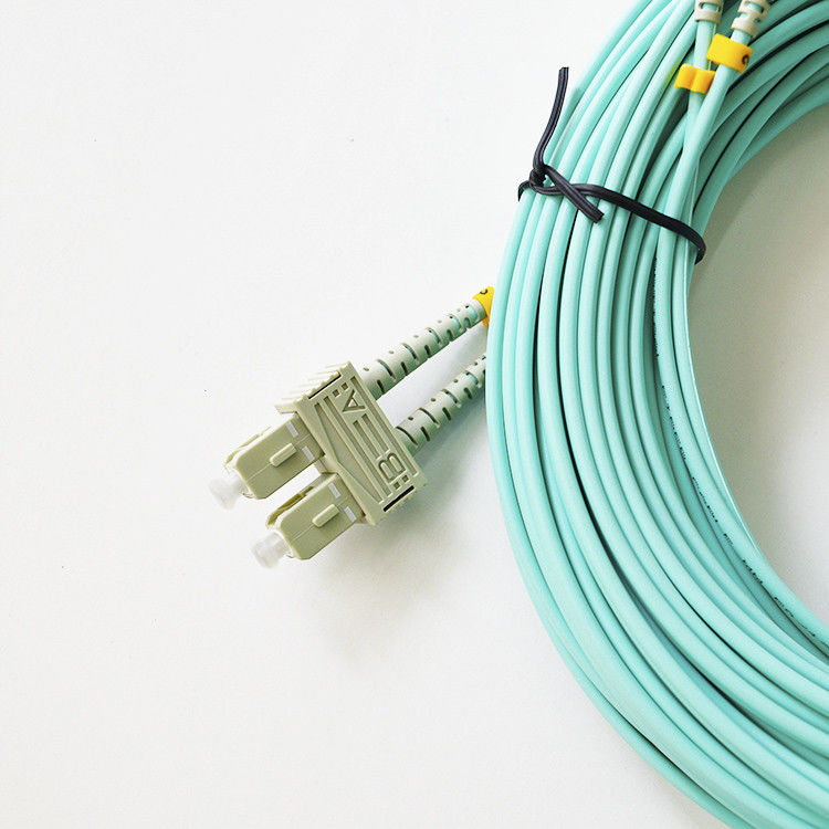 SC del duplex/UPC milímetro OM3 cordón de remiendo de fibra óptica de 2.0m m/de 3.0m m