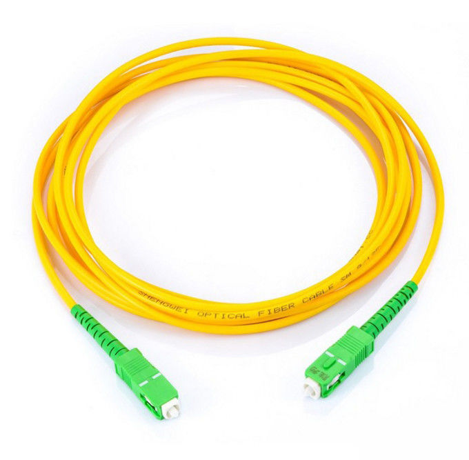 El UPC/el duplex a una cara con varios modos de funcionamiento SM milímetro 3 del solo modo del ST FC de la PC/del SC LC de APC mide el cordón de remiendo de la fibra óptica