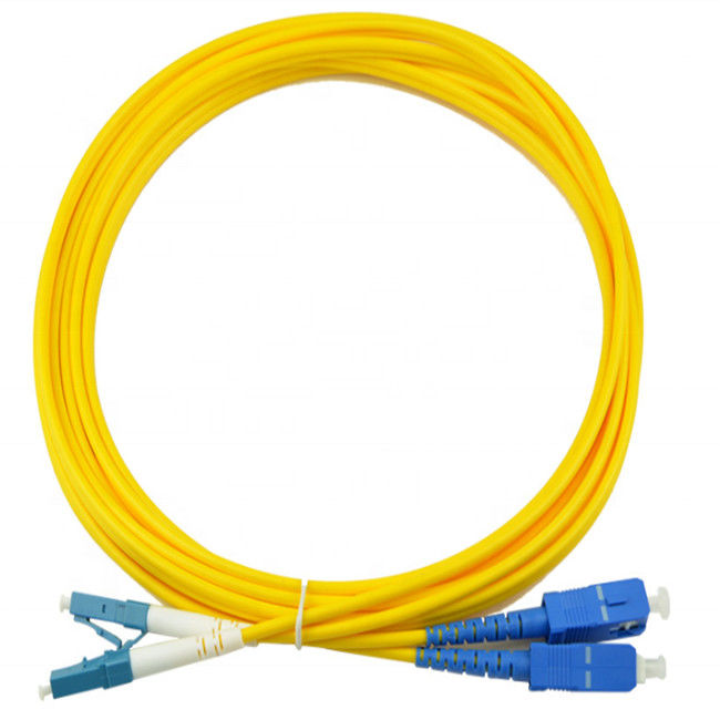 Cordón de remiendo a dos caras Sc-Lc para la exportación del cordón de remiendo de la fibra óptica de Ftth