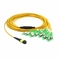 Cable del remiendo de la fibra óptica del duplex del solo modo del SC LC/de APC del ST/cordón de remiendo de la fibra óptica Jumper Cable
