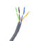 Conexión en red eficiente con material de chaqueta de PVC para cable Ethernet de categoría 5e