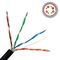 Cable UTP de red segura de categoría 5e con material de conductor CCA de cobre