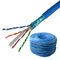 Cable de Ethernet del cobre Cat6 de 23AWG FTP los 305m para la telecomunicación