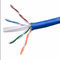 Chaqueta de PVC desnuda a granel blanca del cobre el 1000ft UTP Cat6 LAN Cable