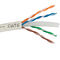 Aislamiento de comunicación de datos LSZH Cat6 LAN Cable del PVC de 23AWG UTP