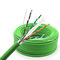 Cable de Ethernet del FTP Cat5e el 100m, par trenzado del cable Cat6 4P del 100m