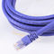 Cable de Ethernet púrpura Cat6 del color los 50m RJ45 hecho cobre 8P8C